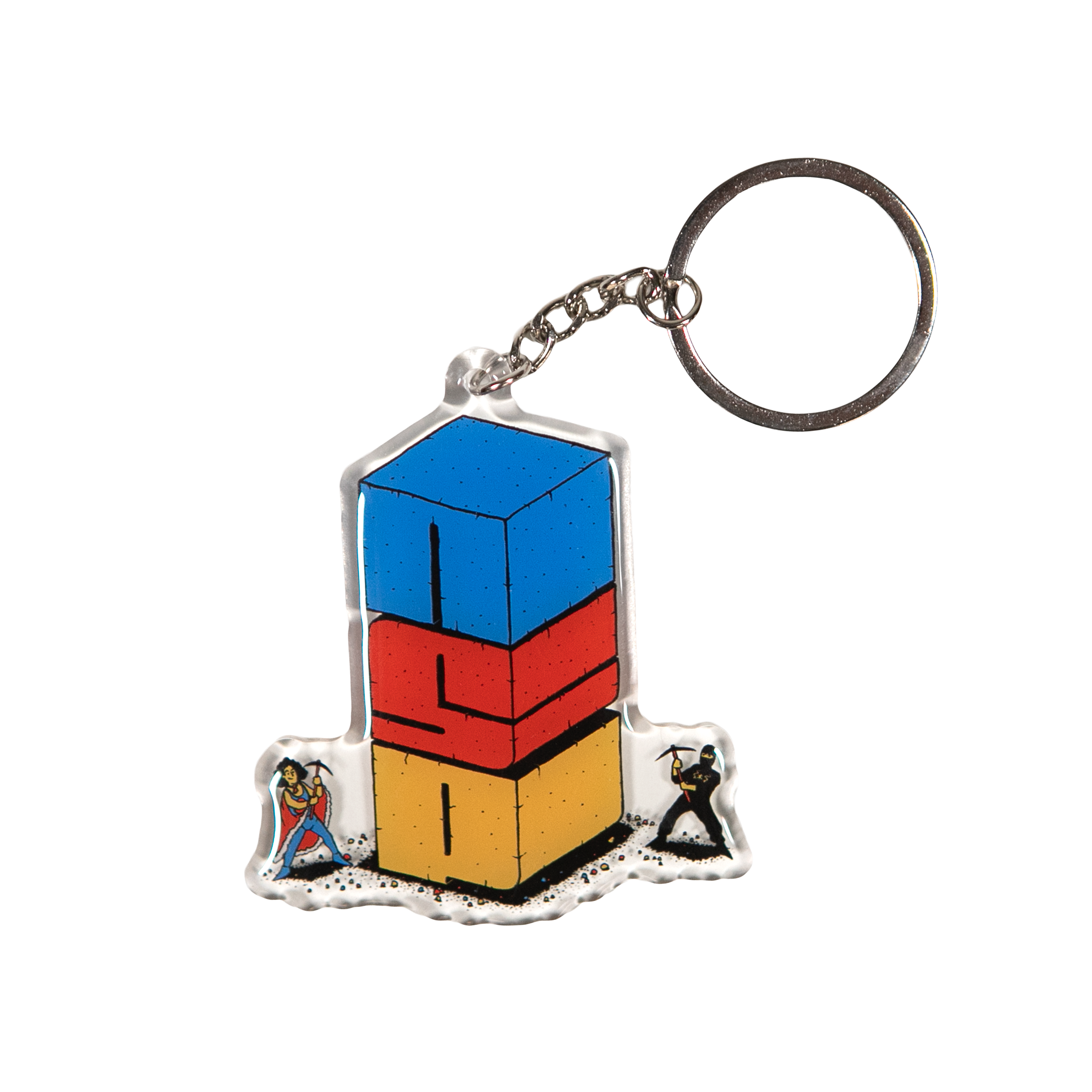 Chisel Acrylic Keychain