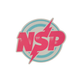 NSP Bolt Die Cut Sticker