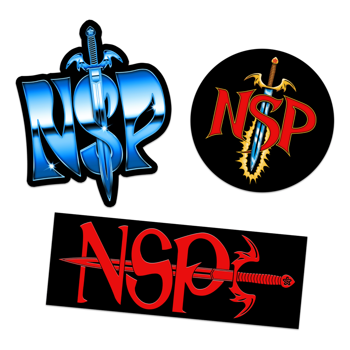 Sword Sticker Set