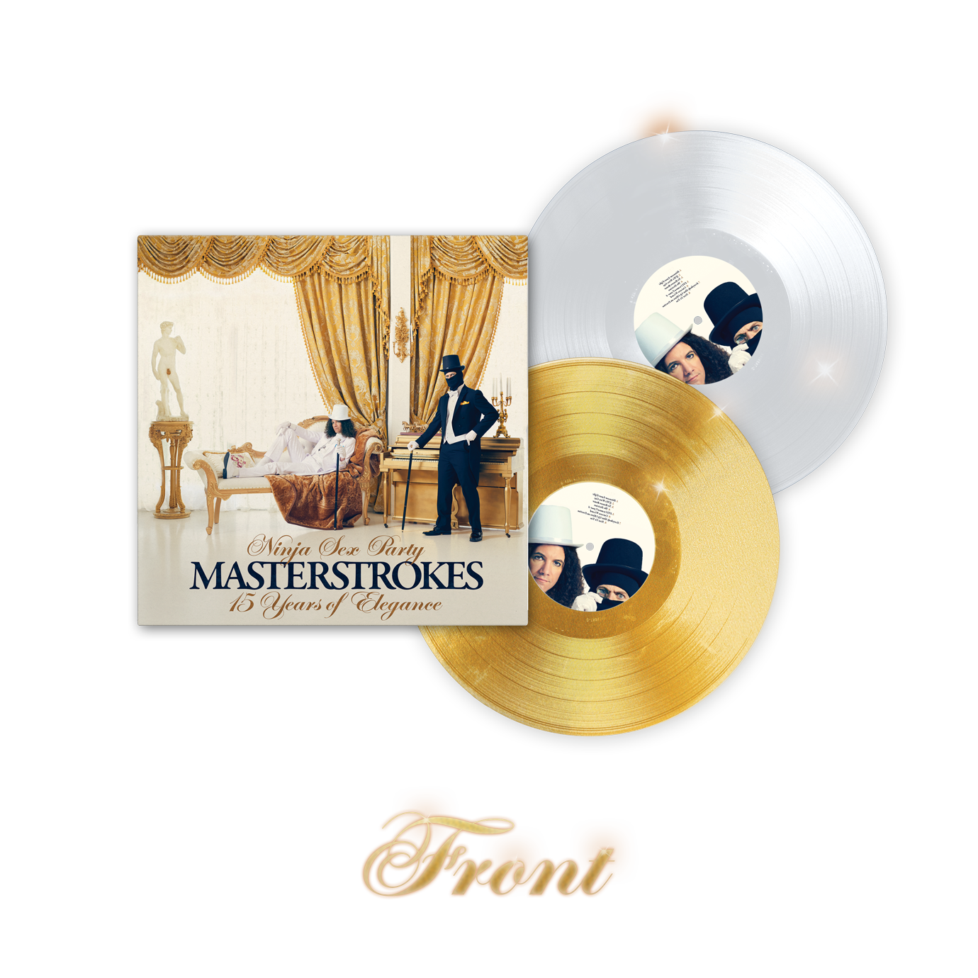 Masterstrokes: 15 Years of Elegance - Double LP - White/Gold